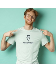 Camiseta verde bordada