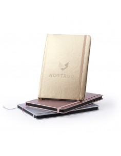 Libreta metalizada