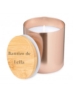 Vela aromática cobrizos