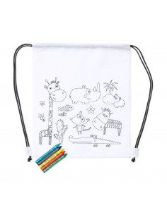 Set mochila con colores 2